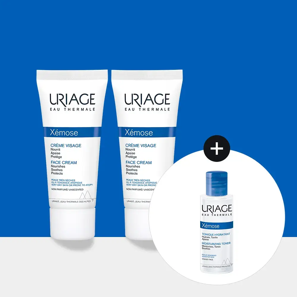 [진정영양/장벽크림] 유리아쥬 제모스 페이스 2입 기획 (40ml+40ml+제모스토너 50ml 증정)